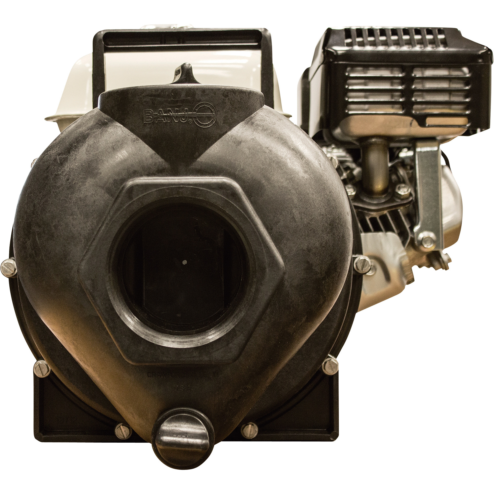 Banjo, 3in. TRANSFER PUMP W/200CC GX200 Max. Flow 17400 GPM, Engine Displacement 196 cc, Model# 300PH-6-200.BAN